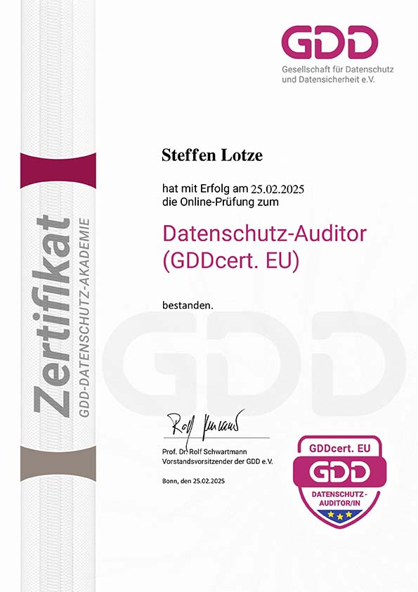 Datenschutz-Auditor-GDD