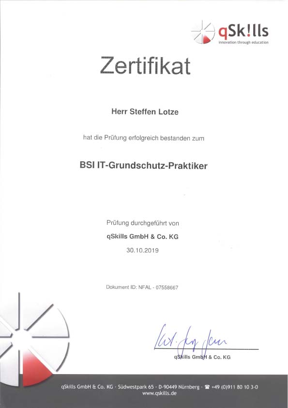 BSI-Grundschutz-Praktiker